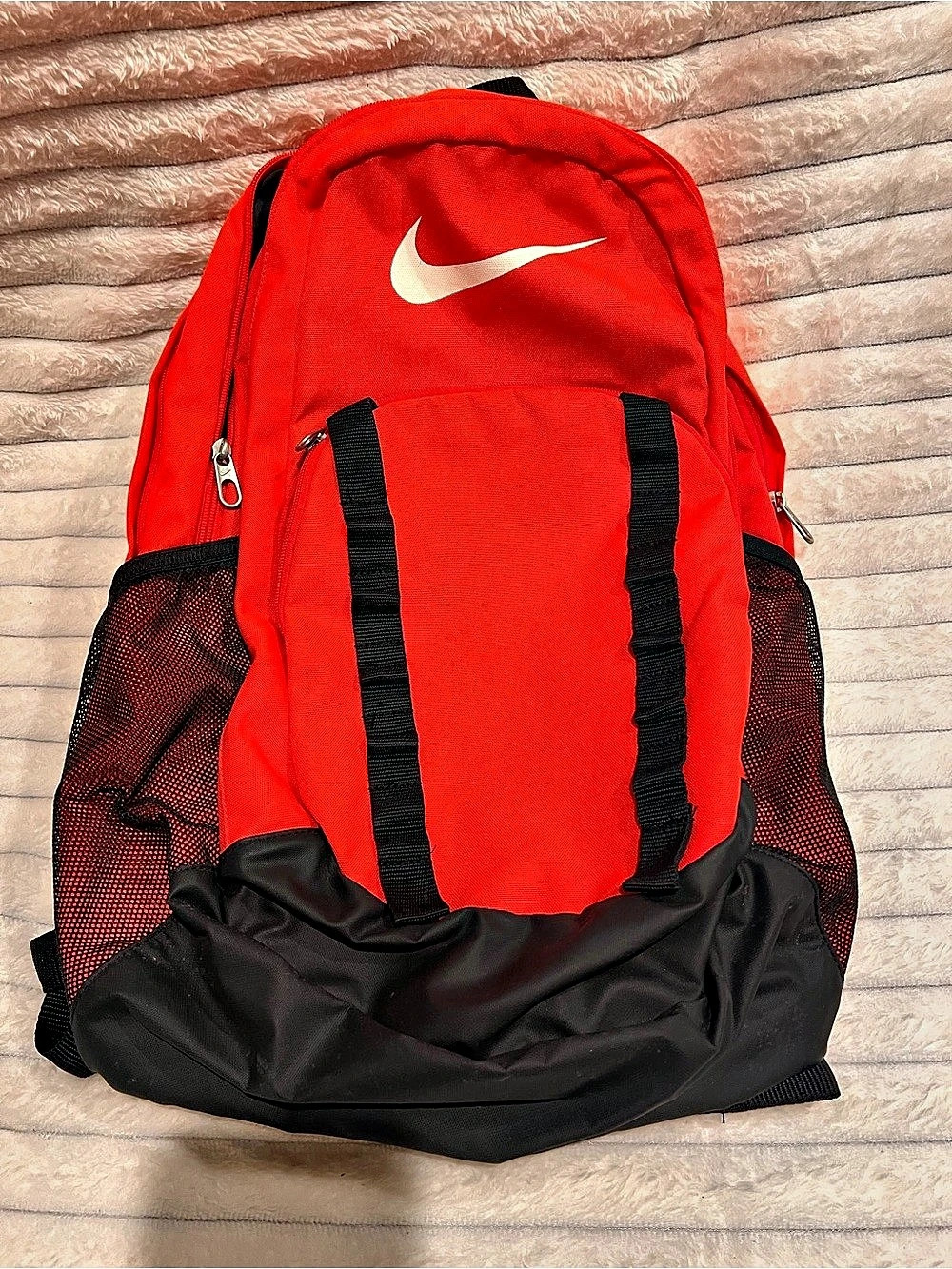 Nike Red & Black Backpack